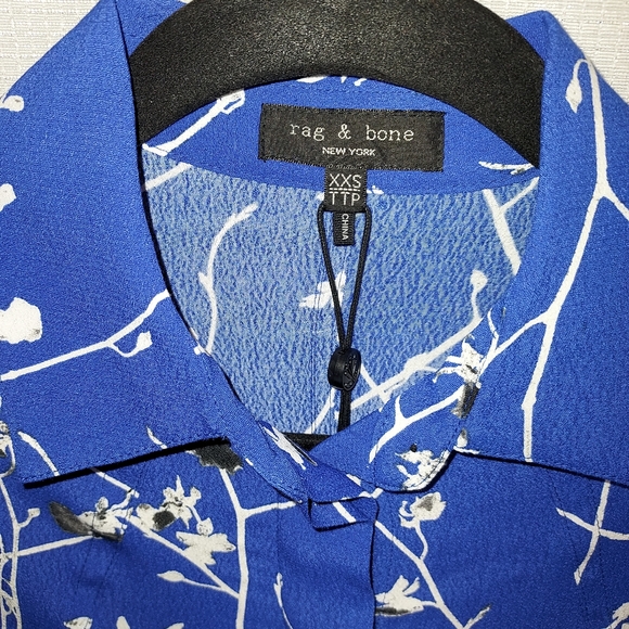 Rag&bone blue sirt. - Picture 7 of 8